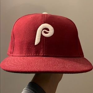 Maroon Philadelphia Phillies 7 1/4 New Era Cap